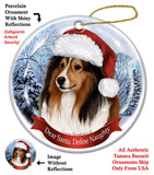 Sheltie Howliday Dog Christmas Ornament