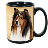 Faithful Friends Sheltie Dog Breed Coffee Mug