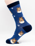 Sheltie Dog Breed Novelty Socks