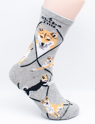 Shiba Inu Dog Breed Novelty Socks