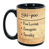 Faithful Friends Shih Poo Dog Breed Coffee Mug