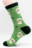 Shih Tzu Tan Puppy Dog Breed Novelty Socks