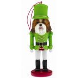 Shih Tzu Tan Dog Toy Soldier Nutcracker Christmas Ornament