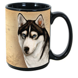 Faithful Friends Siberian Husky Dog Breed Coffee Mug