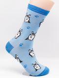 Siberian Husky Dog Breed Novelty Socks