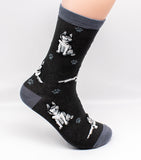 Siberian Husky Dog Breed Novelty Socks