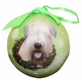 Soft Coated Wheaten Terrier Shatterproof Dog Christmas Ornament