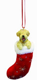 Santa's Little Pals Soft Coated Wheaten Terrier Dog Christmas Ornament