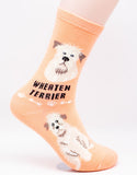 Soft Coated Wheaten Socks Dog Breed Foozy Novelty Socks