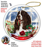 Springer Spaniel Assorted Howliday Dog Christmas Ornament