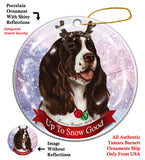 Springer Spaniel Assorted Howliday Dog Christmas Ornament