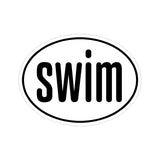 Swimming Swim Assorted Vinyl Car Decal