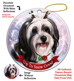 Tibetan Terrier Howliday Dog Christmas Ornament
