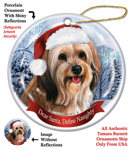 Tibetan Terrier Howliday Dog Christmas Ornament