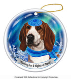 Treeing Walker Coonhound Howliday Dog Christmas Ornament