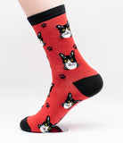 Black and White Cat Breed Novelty Socks