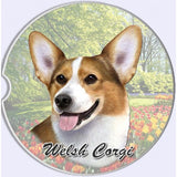 Welsh Corgi Sandstone Absorbent Dog Breed Car Coaster
