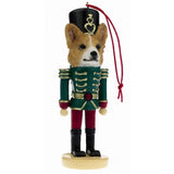 Welsh Corgi Dog Toy Soldier Nutcracker Christmas Ornament