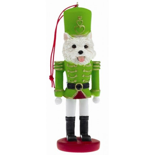 West Highland Terrier Dog Toy Soldier Ornament