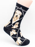 Soft Coated Wheaten Assorted Dog Breed Novelty Socks