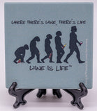 Wine Is Life Where There's Wine, There's Life Stone Drink Coaster