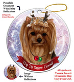 Yorkshire Terrier Yorkie Howliday Dog Christmas Ornament