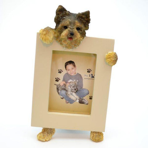 Yorkshire Terrier Yorkie Puppy Dog Picture Frame Holder