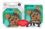Yorkshire Terrier Yorkie Dog Ursula Dodge Drink Coaster
