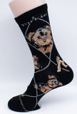 Yorkie Puppy Dog Breed Novelty Socks