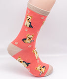 Yorkshire Terrier Dog Breed Novelty Socks