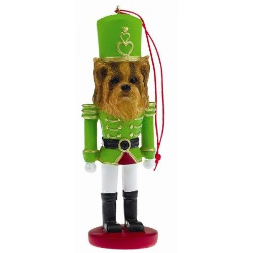 Yorkshire Terrier Yorkie Dog Toy Soldier Nutcracker Christmas Ornament